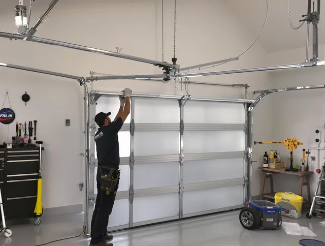 East Hampton Garage Door Repair certified team performing precision garage door installation in East Hampton