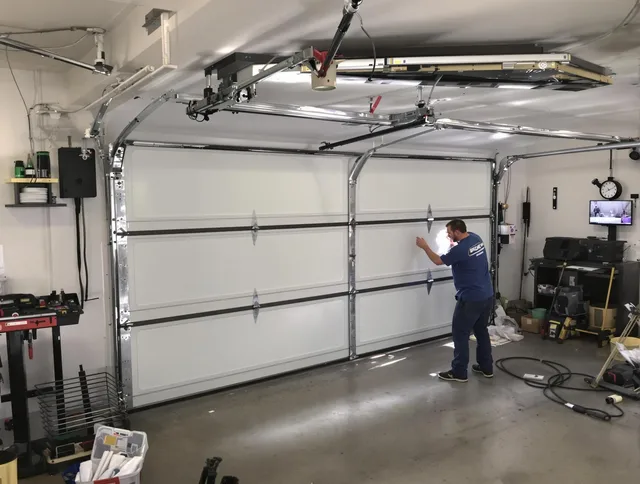 Professional garage door repair service by East Hampton Garage Door Repair in East Hampton