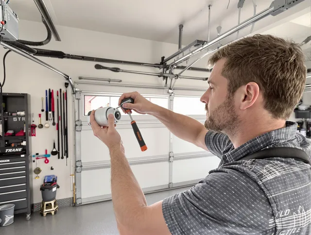 Garage door opener repair service by East Hampton Garage Door Repair in East Hampton