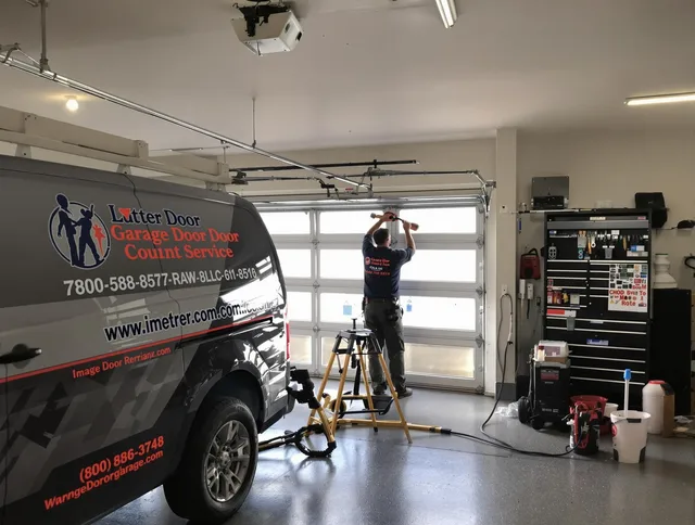East Hampton Garage Door Repair team performing same-day garage door repair in East Hampton
